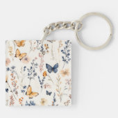 蝶かわいらし場 キーホルダー (裏面)