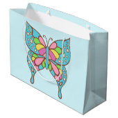 蝶かわいらし抱き枕 ラージペーパーバッグ (裏面アングル)