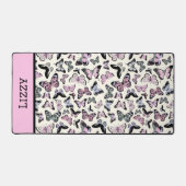 蝶かわいらし柄デスクマット デスクマット (正面)