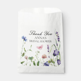 蝶かわいらし花ブライダルシャワー フェイバーバッグ