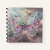 蝶かわいらし ノートブック (正面)