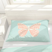 蝶かわいらし 枕カバー