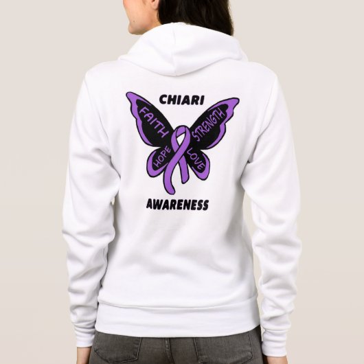 蝶か認識度… Chiari パーカ (裏面)