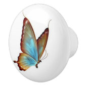 蝶か陶磁器のノブ セラミックノブ (右)