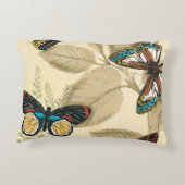 蝶がに浮か葉ぶ アクセントクッション (裏面)