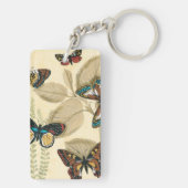 蝶がに浮か葉ぶ キーホルダー (裏面)