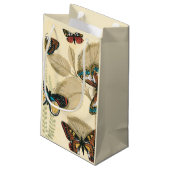 蝶がに浮か葉ぶ スモールペーパーバッグ (裏面アングル)
