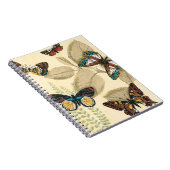 蝶がに浮か葉ぶ ノートブック (右側)