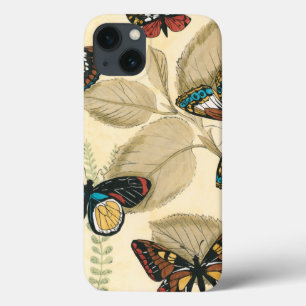 蝶がの上を滑葉る iPhone 13ケース