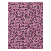 蝶が付いているレースパターン テーブルクロス (正面)