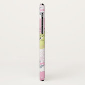 蝶が付いている背景 Case-Mate iPhoneケース (裏面/左)