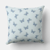 蝶が大好きな女の子 クッション (裏面)