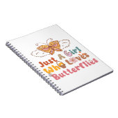 蝶が大好きな女の子 ノートブック (右側)