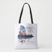 蝶が天使を記念して表示 トートバッグ (正面)