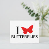 蝶が好き ポストカード (スタンド正面)