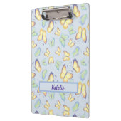 蝶が羽を青にパーソナライズされたする クリップボード (左)