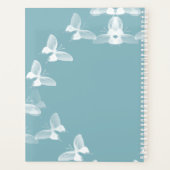 蝶が飛んでいる プランナー手帳 (裏面)