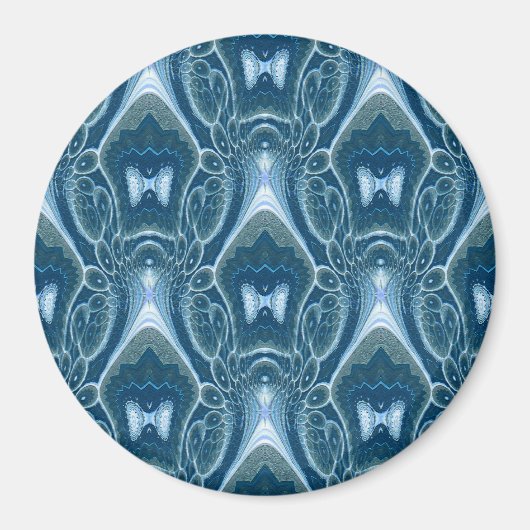 蝶が飛んでいる…... マグネット (正面)