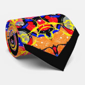 蝶しぶきの万華鏡のように千変万化するパターン2 ネクタイ (ロール)