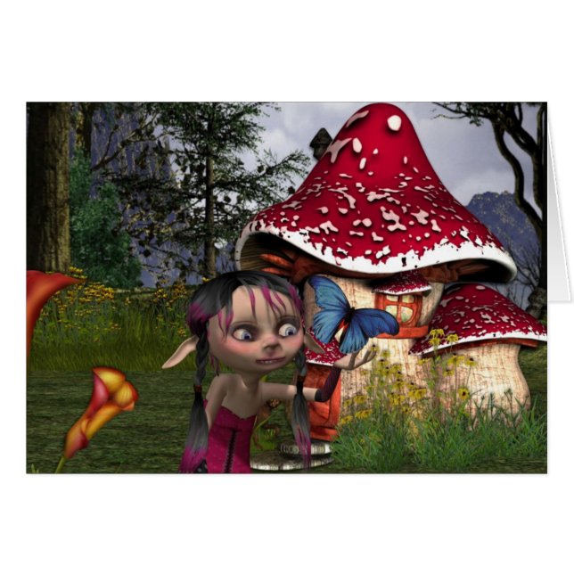 蝶つかまえること (正面横)