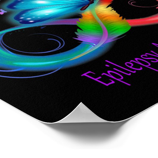 蝶てんかん認識度 ポスター (角)