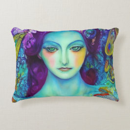 蝶で魅了された妖精の女王 アクセントクッション