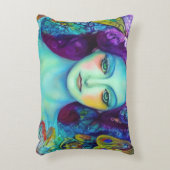 蝶で魅了された妖精の女王 アクセントクッション (正面(垂直))