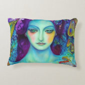 蝶で魅了された妖精の女王 アクセントクッション (裏面)