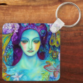 蝶で魅了された妖精の女王 キーホルダー (裏面)