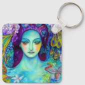 蝶で魅了された妖精の女王 キーホルダー (裏面)