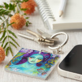 蝶で魅了された妖精の女王 キーホルダー (正面右)
