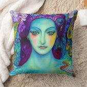 蝶で魅了された妖精の女王 クッション (ブランケット)