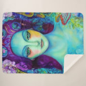 蝶で魅了された妖精の女王 シェルパブランケット (正面(横))