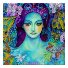 蝶で魅了された妖精の女王 ポスター