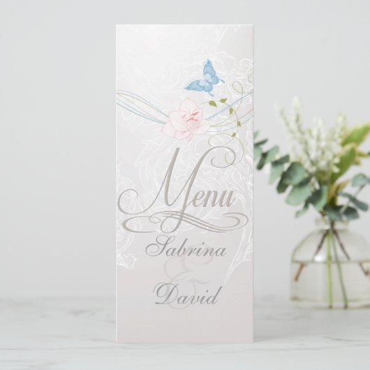 蝶とお洒落レースのメニュー メニュー (スタンド正面)