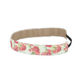 蝶との緑の赤いカーネーション アスレチックヘッドバンド (右)