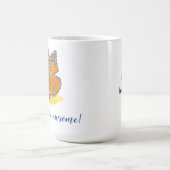 蝶とひまわり コーヒーマグカップ (中央)