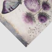 蝶とアザミ 薄葉紙 (詳細)