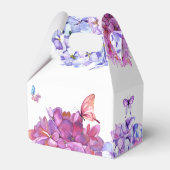 蝶とアジサイカラフルの受賞箱 フェイバーボックス (裏面サイド)