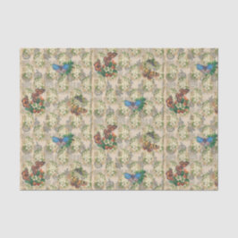 蝶とイチゴ 薄葉紙