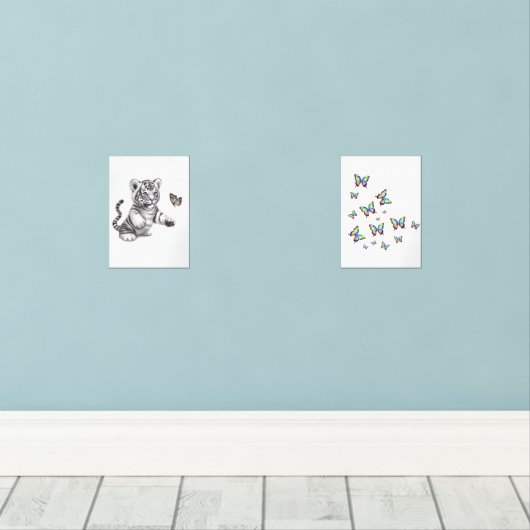 蝶とカブ (ウッドフロア)