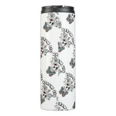 蝶とキノコの夢の大きなインスピオ前向きー タンブラー (裏面)