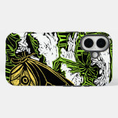 蝶とクイーンアンズレース Case-Mate iPhoneケース (裏面 (横))