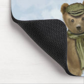 蝶とクマ2 マウスパッド (コーナー)