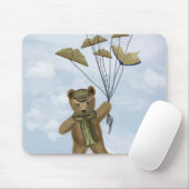 蝶とクマ2 マウスパッド (マウス)