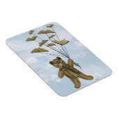 蝶とクマ2 マグネット (右側)