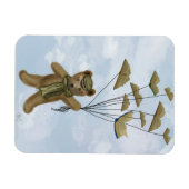 蝶とクマ2 マグネット (横)