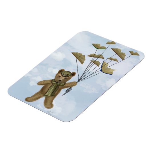 蝶とクマ2 マグネット (左側)