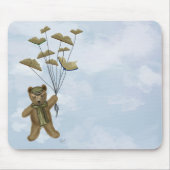 蝶とクマ3 マウスパッド (正面)