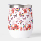 蝶とケシの花 (右面)